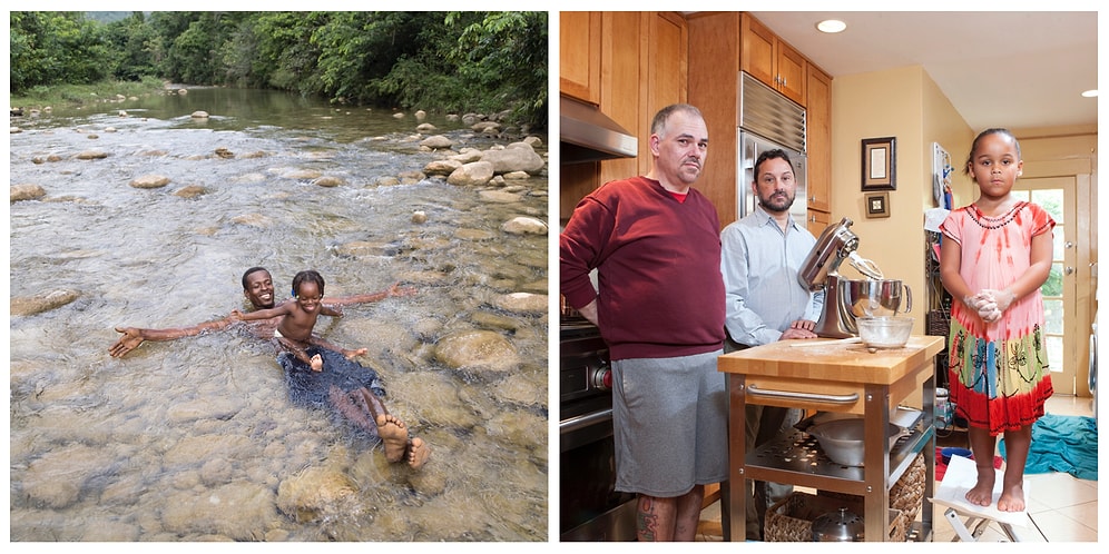 Dünyanın Dört Bir Yanından Çocukların Babalarıyla İlişkisinin Fotoğraflandığı Harika Proje