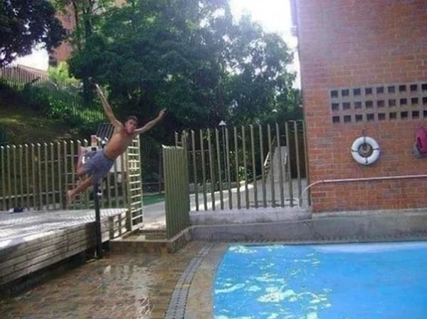 13. Похоже, этот парень сегодня узнает, что такое гравитация