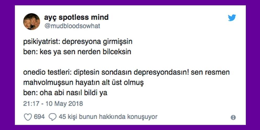 Onedio Testlerini Hem Mizahına Alet Edip Hem de Vazgeçemeyen 17 Twitter Kullanıcısı