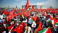 Binlerce Kişi Yenikapı'da Bir Araya Geldi: 'Zulme Lanet Kudüs'e Destek'