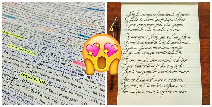 Как они это делают?! 20 фото идеального почерка, которые приведут вас в визуальный экстаз