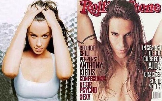 5. Alanis Morissette ve Anthony Kiedis