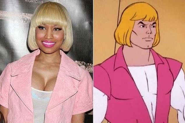 9. Nicki Minaj ve He-Man