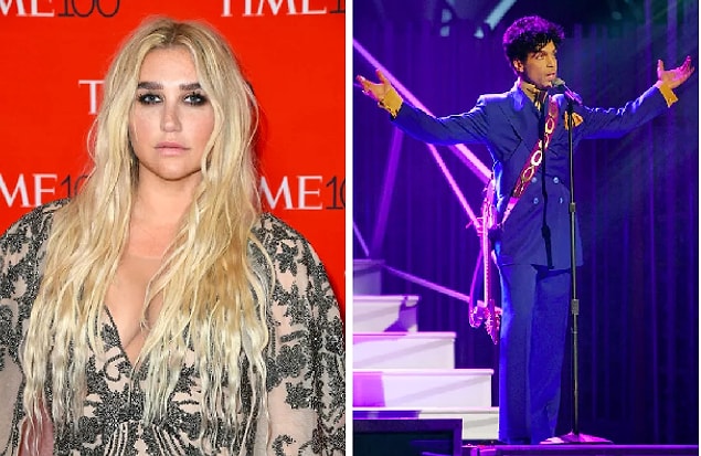 4. ''Kesha, ünlü olmadan önce Prince'in evine kendi demosunu bırakmak için gizlice girmiş.''