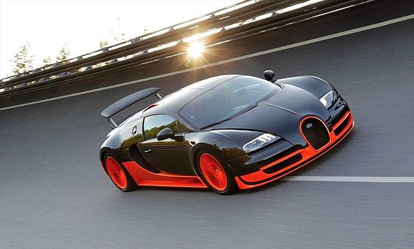 3. Bugatti Veyron Super Sport (431.3 kms)