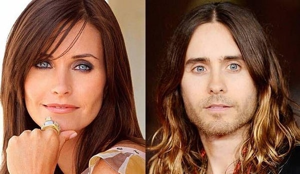 2. Кортни Кокс и Джаред Лето