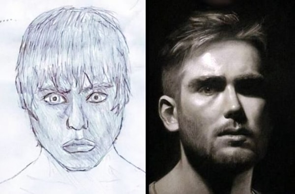 5. Прогресс налицо: автопортрет художника с разницей в 20 лет