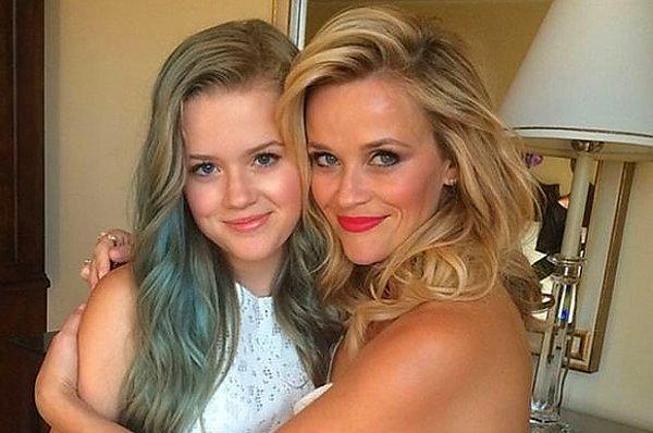 21. Reese Witherspoon ve kızı Ava