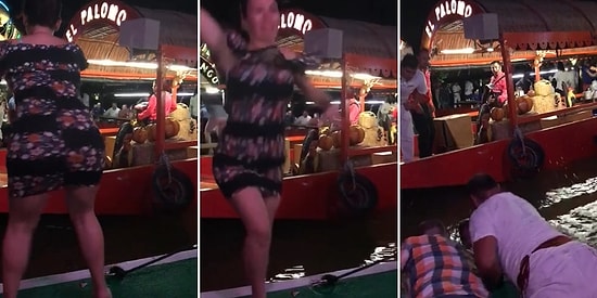 Teknede Dans Ederken Kelimenin Tam Anlamıyla Suyun Dibini Boylayan Talihsiz Kadın