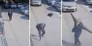 Yolda Yürürken Kargaların Saldırısına Uğrayan Adam