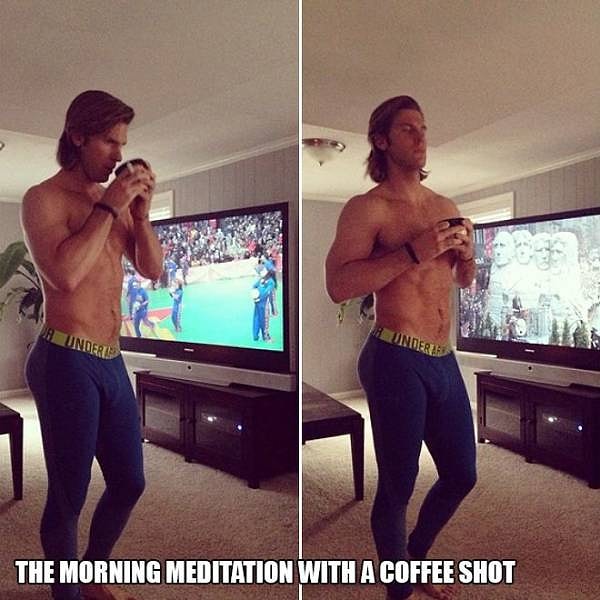 6. Утренняя медитация над чашкой с кофе