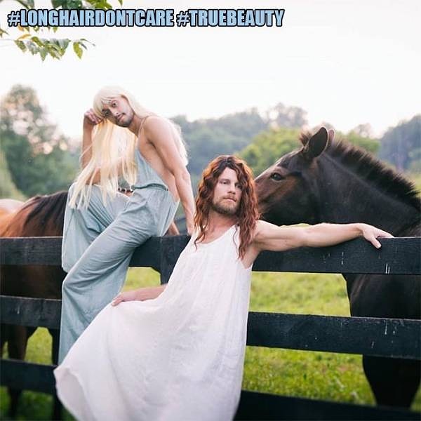 17. Длинные волосы. Вот она - истинная красота