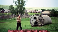 Ata Toprağı Altay Dağları'na 70 Yıldır Rus Uzay Araçlarının Enkazı Düşüyor. Peki Korkusuz Halk Ne Yapıyor?
