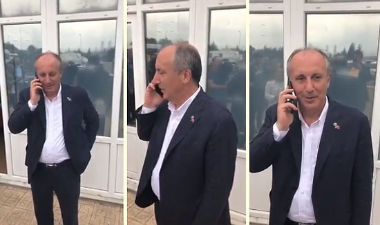 Muharrem İnce, Korumaların Sert Davranarak Sahneden Fırlattığı Vatandaşı Arayarak Özür Diledi!