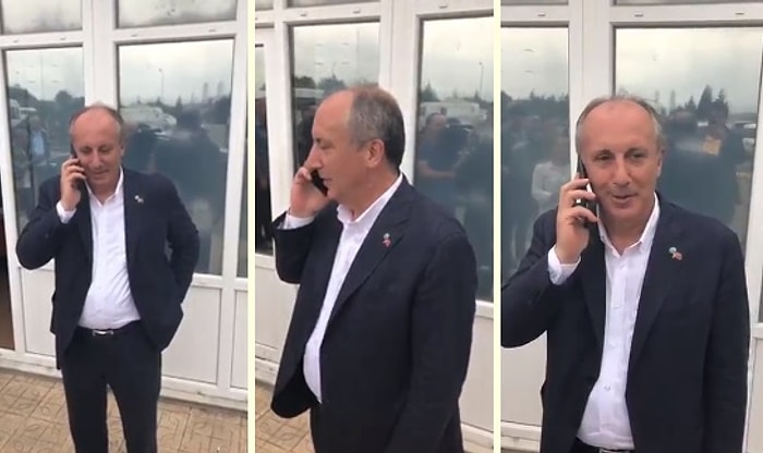 Muharrem İnce, Korumaların Sert Davranarak Sahneden Fırlattığı Vatandaşı Arayarak Özür Diledi!