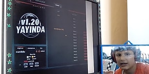 Zeki İnsanın Hali Başka Oluyor: Aynadan Facecam Yapan Çocuk