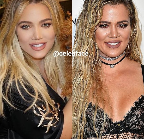 8. Хлои Кадрашян, как и все члены ее семьи, жить не может без программ по обработке фото