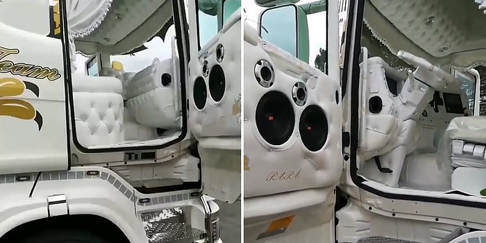 TIR Deyip Geçmeyin! Dışarıdan TIR İçeriden Saray Yavrusunu Andıran Olağanüstü Güzellik