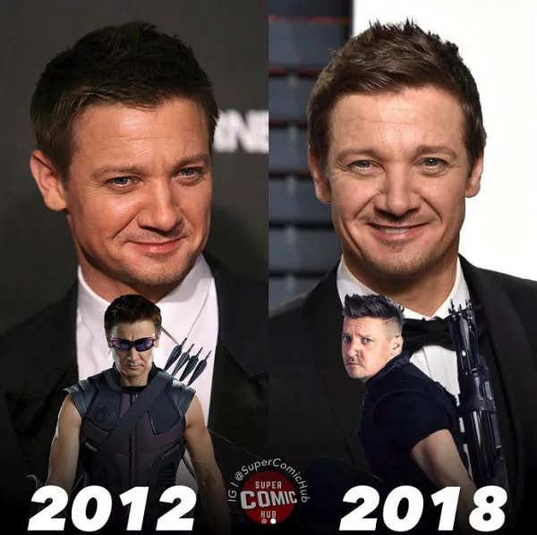 4. Джереми Реннер - Соколиный глаз