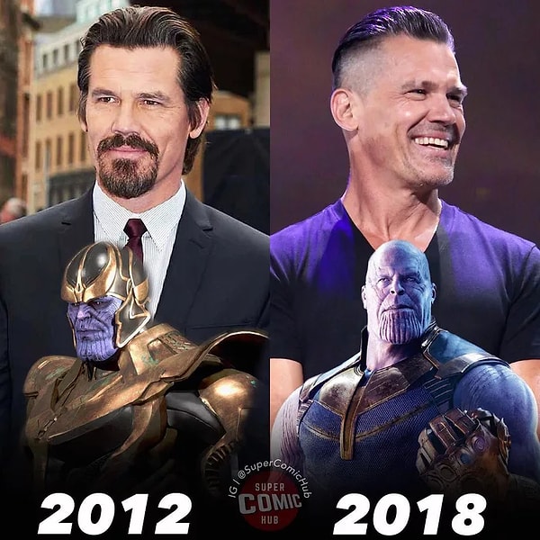 8. Джош Бролин - Танос