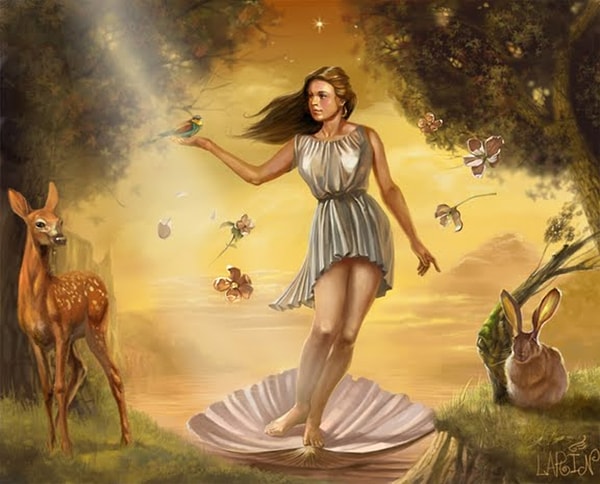 2. Римляне называли богиню красоты Венерой. А как ее именовали греки?