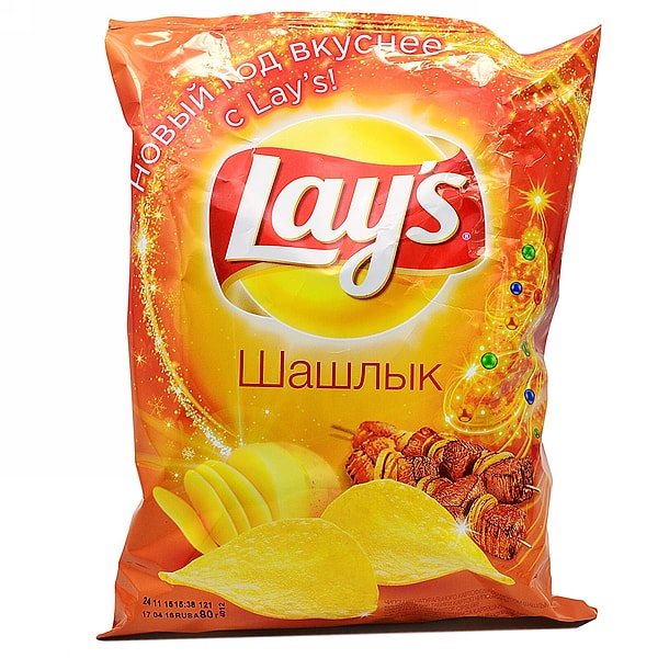 Вы чипсы со вкусом шашлыка