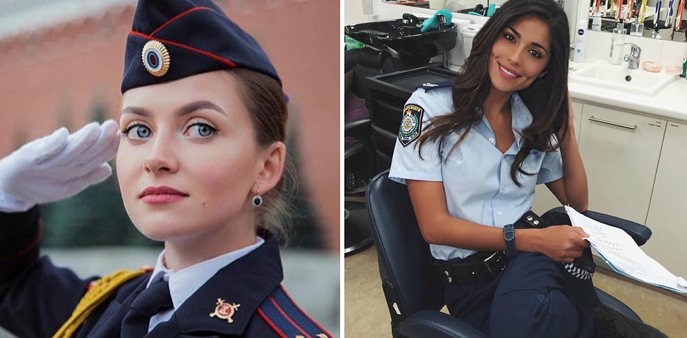 «Арестуйте меня, пожалуйста!»: горячие и красивые женщины-полицейские разных стран
