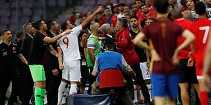 Cenk Tosun Taraftarlarla Tartıştı! Türkiye - Tunus Arasında Oynanan Özel Maça Olaylar Damga Vurdu