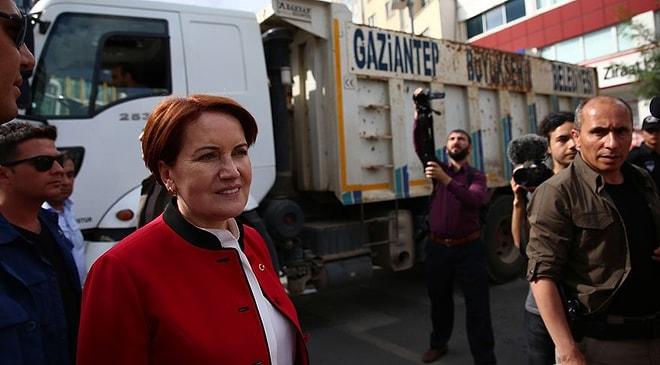 'Akşener'in Yolu Belediyenin Çöp Kamyonuyla Kesildi' İddiası Tartışma Yarattı: 'Yazıklar Olsun'