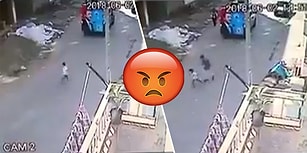 Seçim Arabasından İnip Sokaktaki Çocuğa Tokat Atarak Yere Seren Vicdansız!
