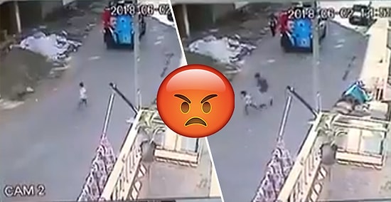 Seçim Arabasından İnip Sokaktaki Çocuğa Tokat Atarak Yere Seren Vicdansız!