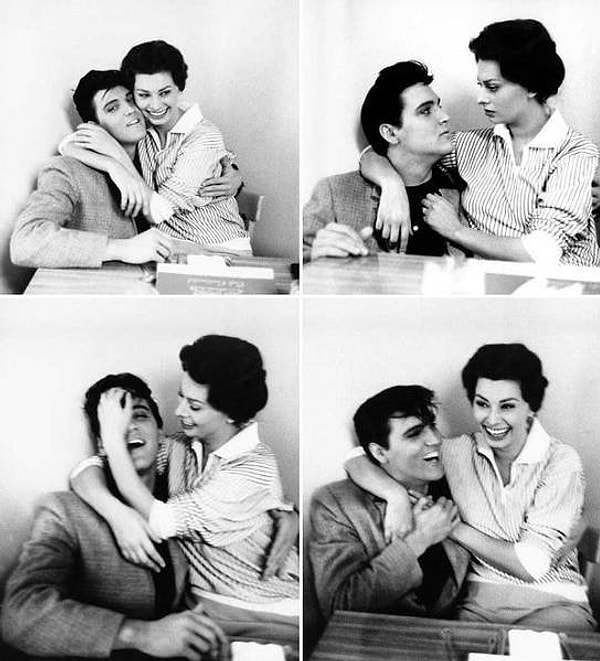 11. Elvis Presley ve Sophia Loren, 1958