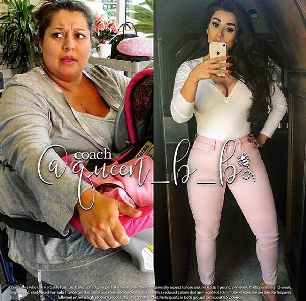 4. Аяла, которая на тот момент работала менеджером по продажам, решила не сдаваться и прийти в форму как можно быстрее. Сейчас 34-летняя мама весит всего 72 кг!