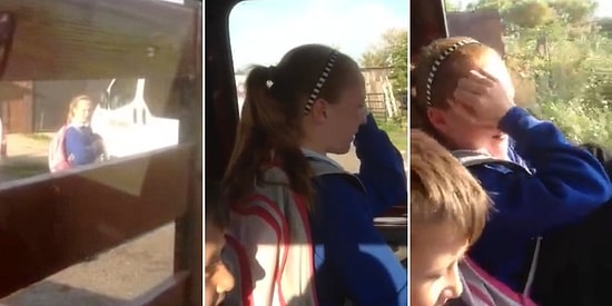 Babasının Arabasından Utanan Ufaklığın Göz Yaşlarına Boğulduğu Anlar