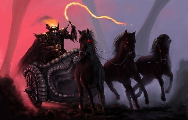 4. В римской мифологии богом подземного царства мертвых был Плутон. А как его называли греки?