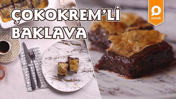 Klasik Baklava Tariflerinden Sıkılanlara: Çokokrem'li Baklava Nasıl Yapılır?