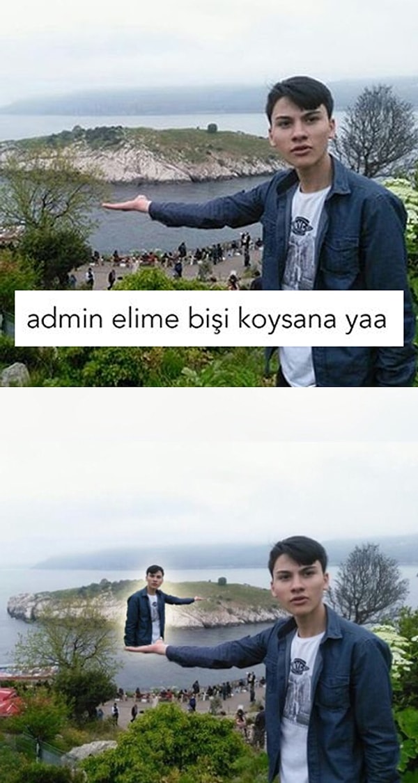 2. Bir ben var benden öte.