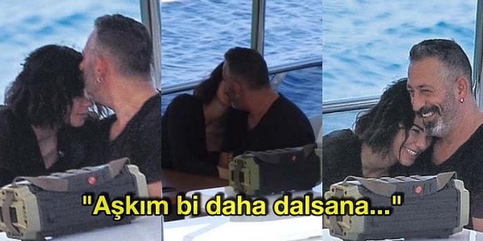 Yeter ki Sen Sev Beni! Cem Yılmaz ve Defne Samyeli'nin Sırılsıklam Aşklarından İlk Romantik Görüntüler