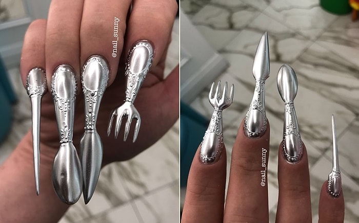 Bunu da Görmedik Demeyiz: Çatal, Bıçak ve Hatta Kürdan Niyetine Kullanılabilen Tırnaklar