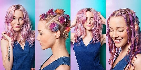 Новый тренд: Любители красить одежду добрались до волос!