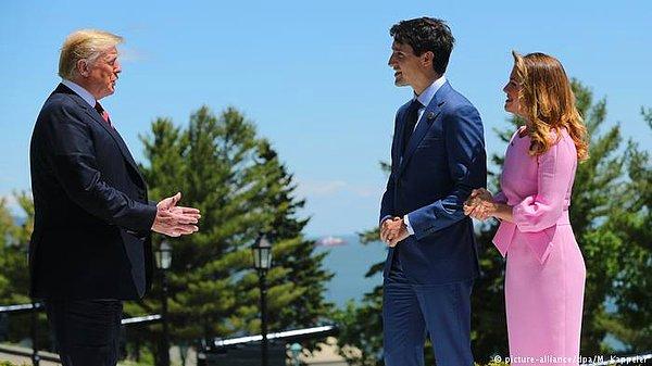 Trump, Quebec'te yapılan G7 zirvesinin ev sahibi Trudeau'yu da eleştirdi: "Dürüstlükten uzak ve zayıf"