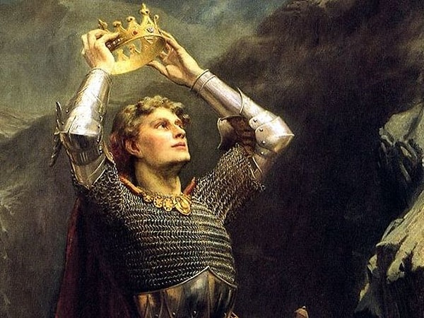 8. Как, согласно легендам, звали советника и наставника короля Артура?