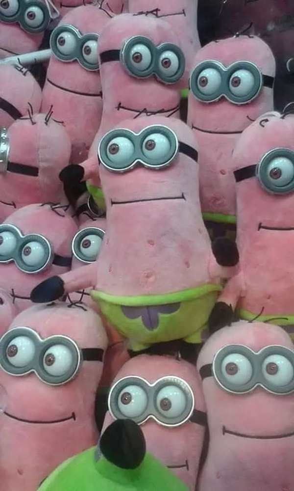 6. Что-то среднее между Патриком и Миньонами 🤯