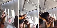 Yüzlerce Metre Yükseklikteyken Yanındaki Uçak Camı Çıkınca Şoka Giren Kadın