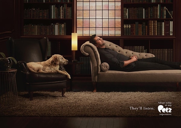 5. Реклама сети магазинов для животных "Petz"