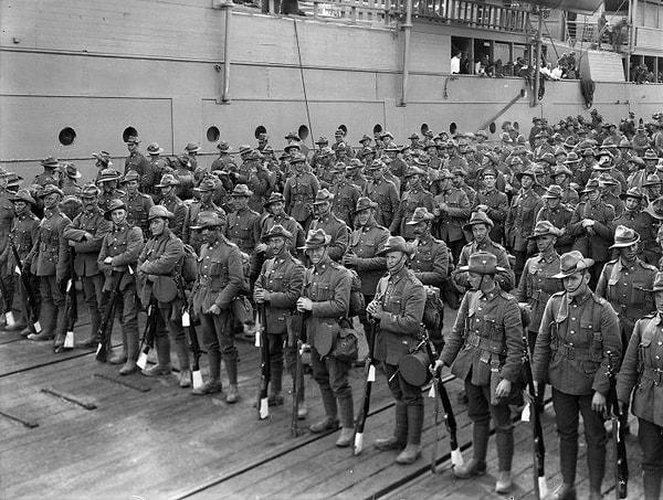 16. Yeni Zelanda, I. Dünya Savaşı'nda ülke nüfusunun %58'ini kaybetti.