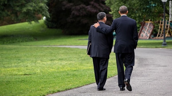 6. Rüyada Cumhurbaşkanı ile yürümek