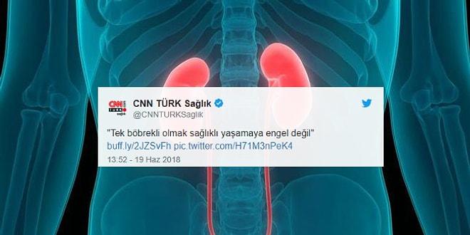 CNN Türk'ün 'Tek Böbrek' Haberi Sosyal Medyanın Gündeminde: 'Ekonomik Kriz Haberleri İyice Değişti'