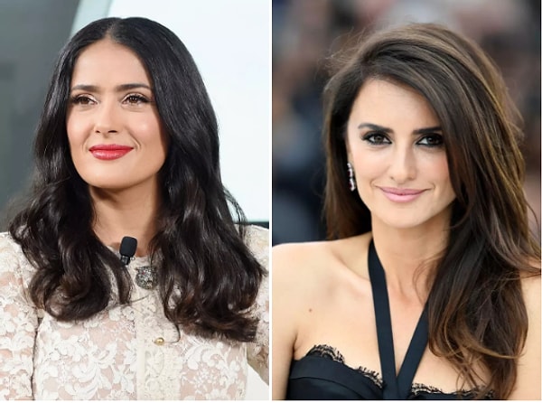 14. Сальма Хайек и Пенелопа Круc