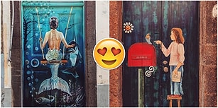 Sokakta Sanat Var! Madeira Adası'nın Sokaklarını Süsleyen ve Canlandıran Birbirinden Güzel 28 Kapı